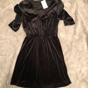 Velvet black dress never worn